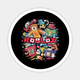 Roblox Kids Vibrant Magnet